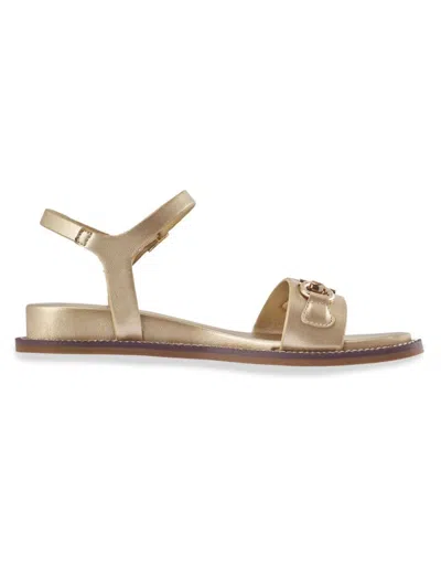 Ninety Union Women's Madison Flat Sandals In Gold