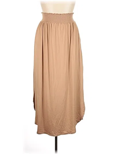 Pre-owned Ninexis Casual Skirt In Tan