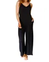 Ninexis Cobblestone & Cafes Jumpsuit In Black In Black