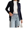 Ninexis Fitted Blazer In Navy In Blue
