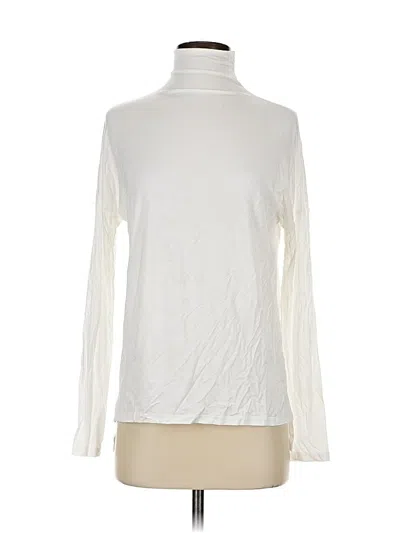 Pre-owned Ninexis Long Sleeve Turtleneck In White