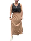 Ninexis Maxi Skirt In Tan In Multi