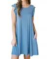 Ninexis No Worries Dress In Blue In Blue