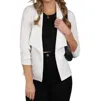 Ninexis Shirring Detailed Open Blazer In Off White