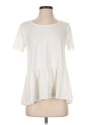 Pre-owned Ninexis Short Sleeve T-shirt In Ivory