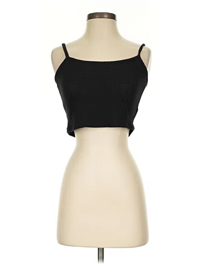 Pre-owned Ninexis Tube Top Black Strapless Neckline Tops