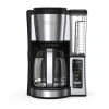 Ninja 12 Cups Black Coffee Maker In Silver;black