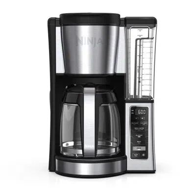 Ninja 12 Cups Black Coffee Maker In Silver;black