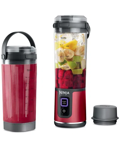 Ninja Blast 18oz. Portable Blender & Accessories – Metallic Red