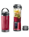 Ninja Blast 18oz Portable Blender With Accessories In Red