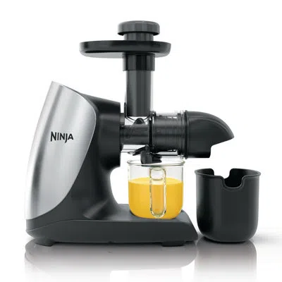 Ninja Cold Press Juicer, Cloud Silver In Black