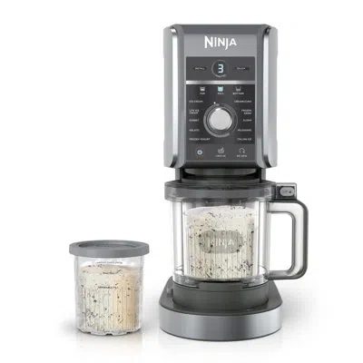 Ninja Creami Deluxe 11-in-1 Ice Cream & Frozen Treat Maker For Ice Cream, Sorbet, Milkshakes, Frozen Yogur In Silver