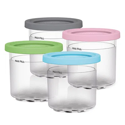 NINJA CREAMI PINTS AND LIDS, SET OF 4