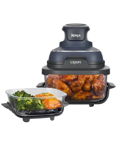 Ninja Crispi 4-in-1 Portable Glass Air Fryer Cooking System In Black