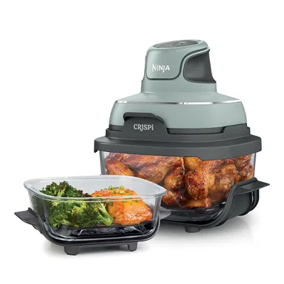 Ninja Crispi Cook N Store Portable Glass Cooking System In Black