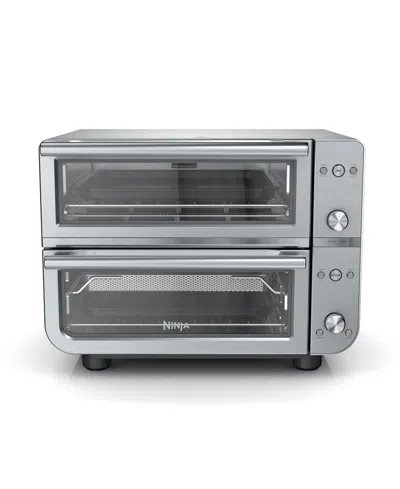 Ninja Double Oven Pro Smart Xl Countertop Oven Air Fryer In Silver