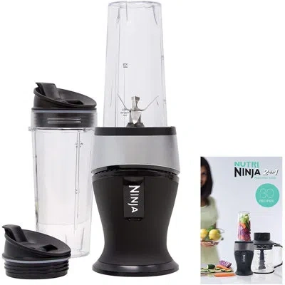 Ninja ® Fit Compact Personal Blender, Portable Blender With (2) 16-oz. Cups And Lids, Black