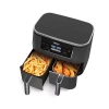 Ninja Foodi 6-in-1 8 Quart 2-basket Air Fryer With Dualzone Technology In Black