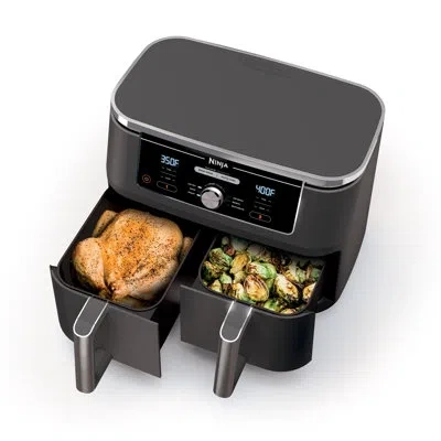 Ninja ® Foodi® 6-in-1 10-quart Xl 2-basket Air Fryer With Dualzone Technology In Gray