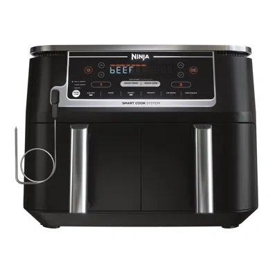 Ninja Foodi 6-in-1 Smart 10-qt. 2-basket Air Fryer In Black