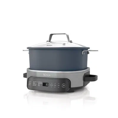 Ninja ® Foodi® Everyday Possible Cooker Pro, 8-in-1 Versatility, 6.5 Qt, One-pot Cooking, Replaces 10 Cook In Silver;black