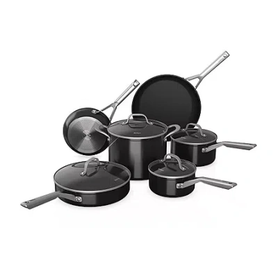 Ninja Foodi Neverstick 10-pc. Cookware Set In Black