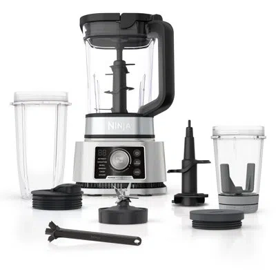 Ninja ® Foodi® Power Blender & Processor System With Pitcher & To-go Cups,1400 W, 6 Functions For Bowls, S In Silver