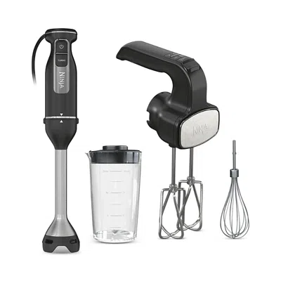 Ninja Foodi Power Mixer System Hand Blender & 5 Speed Hand Mixer Combo In Multi
