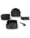 Ninja Foodi Smart 5-in-1 Indoor Grill With 4qt Air Fryer In Black