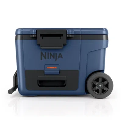 Ninja Frostvault 45qt Wheeled Cooler With Dry Zone, Integrated Fridge-temp Dry Storage Drawer, Premium Hea In Blue