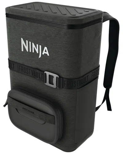 Ninja Frostvault Go 24-can Backpack Soft Cooler In Black