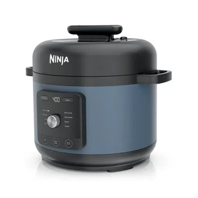 Ninja Hyperheat 9-in-1 Electric Pressure Cooker, 6.5 Qt Multi-cooker With Simpliserve Pot, 1200w, Blue Mac In Blue Macaron