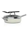 Ninja Neverstick Premium Possible Pan Set In Vanilla Bean