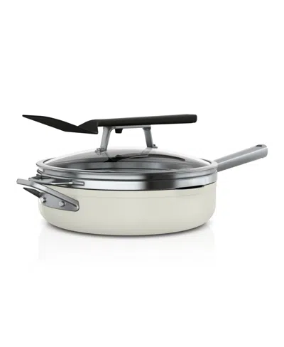 Ninja Neverstick Premium Possible Pan Set In Vanilla Bean