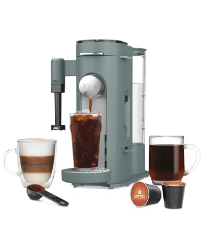 Ninja Pb051 Pods & Grounds Specialty Single-serve Coffee Maker In Sage Green