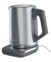Ninja Precision Temperature 7-cup Electric Kettle, Kt200 In Stainless Steel,cool Gray