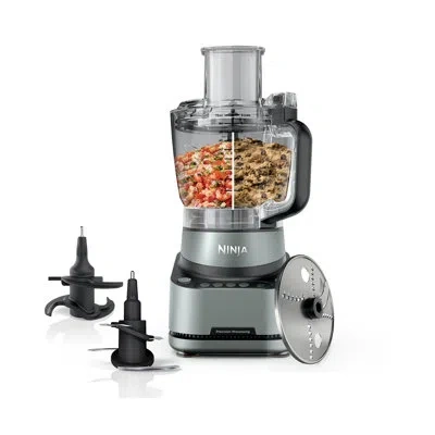 Ninja Precisionpro Food Processor That Chops, Shreds, Purees, & Mixes Dough In Silver