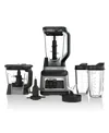 Ninja Professional Plus Auto-iq Kitchen System Blender And Food Processor Set In Black