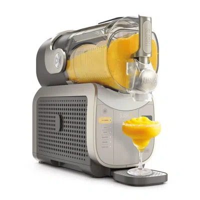 Ninja Slushi Xl Smart Frozen Drink Maker, 128 Oz, Crema In Silver