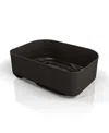 Ninja Wood Fire Outdoor 2.5-quarts Combo Crisper Basket, For  Wood Fire Grills, Xskcrspbkt In Black