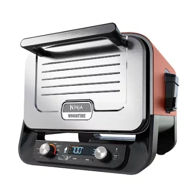 Ninja Woodfire 8-in-1 Outdoor Oven Gas Grill Oo101 In Black