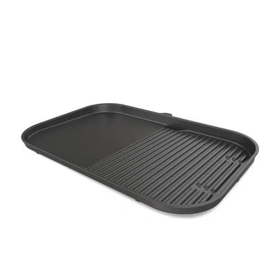 Ninja Woodfire Grill & Griddle Plate, Compatible With Og800 And Og900 Series, 2-in-1 Grill And Griddle Fun In Black