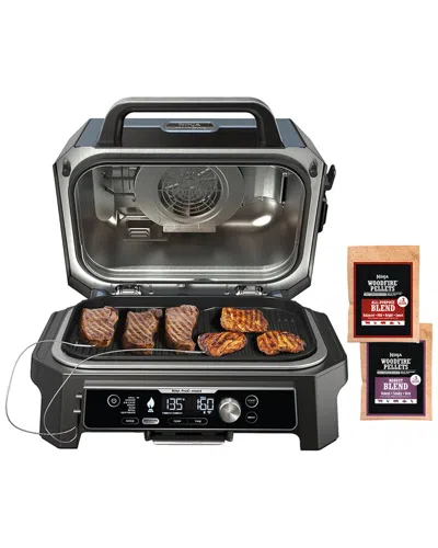 Ninja Woodfire Pro Connect Premium Xl Outdoor Grill/smoker In Multi