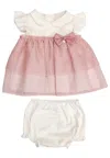 Ninnaoh - White/pink Pois E25co76 In Pink