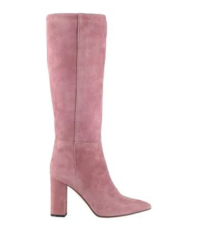 Ninni Woman Boot Pastel Pink Size 10 Leather