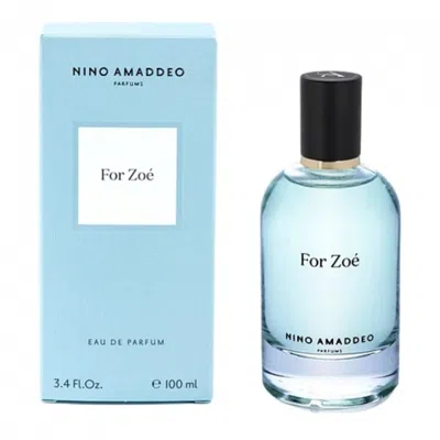 Nino Amaddeo Men's For Zoe Edp 3.3 oz Fragrances 3700227207110