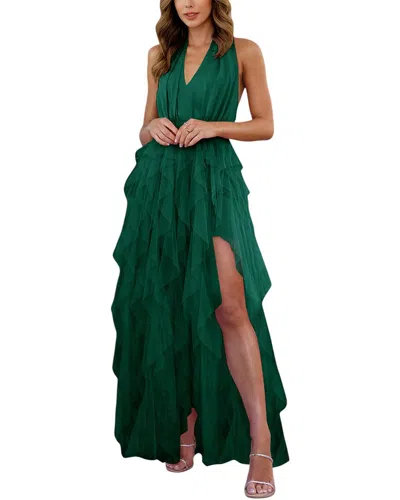 Nino Balcutti Maxi Dress In Green