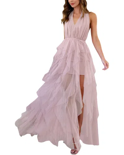 Nino Balcutti Maxi Dress In Pink