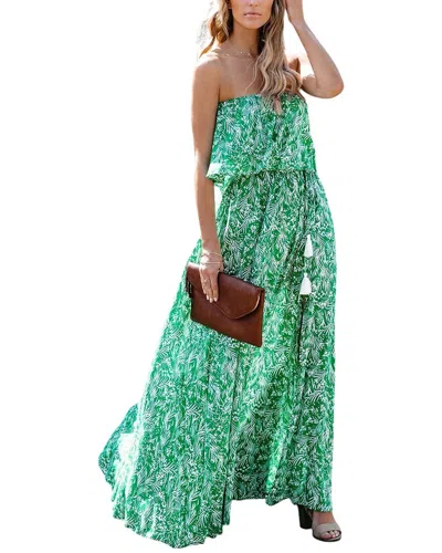 Nino Balcutti Maxi Dress In Green