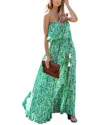 Nino Balcutti Maxi Dress In Green